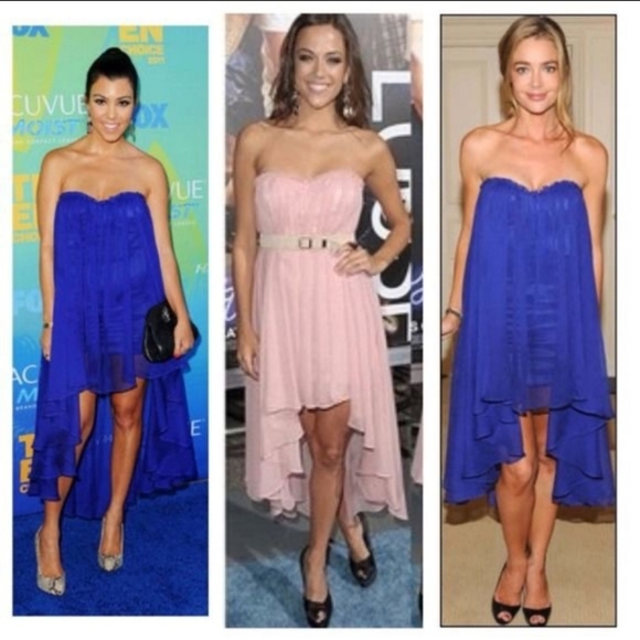 Ethereal high low chiffon dress - Picture 2 of 3